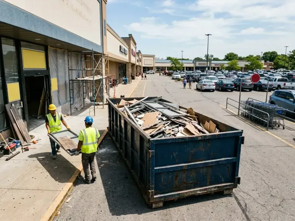 retail-store-renovation-debris-003 — frequently asked questions, Roll-off Dumpster Rentals in Ocala Estates, FL